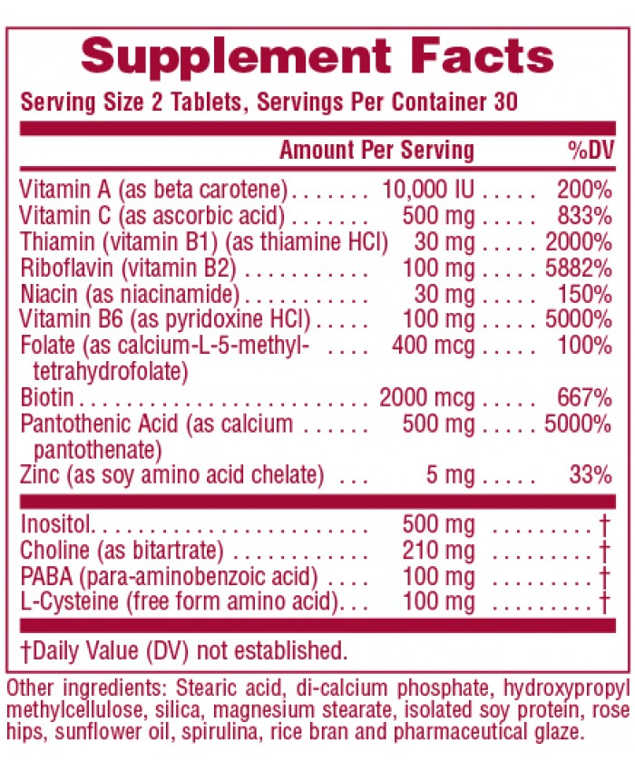 Nature's Plus Ultra Hair 60tabs